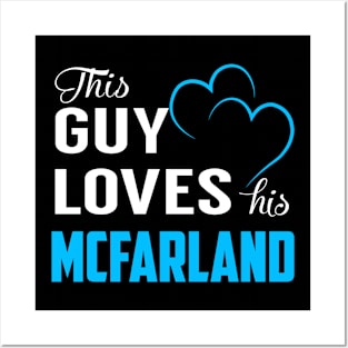 This Guy Loves His MCFARLAND Posters and Art